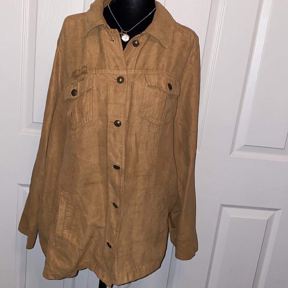 Croft & Barrow- Tan Jacket